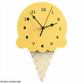 Small Ice Cream Cone Clock My Wall Clock